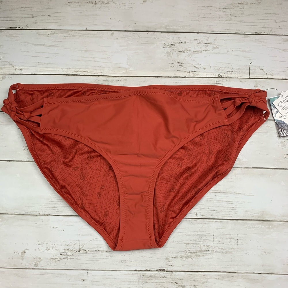 NWT Volcom Simply Solid Full Bikini